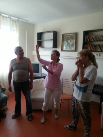 O ședință de terapie cu doamna psiholog